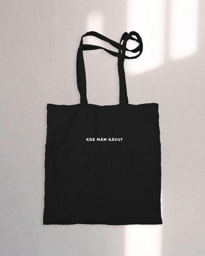 Kde mám kávu? taška