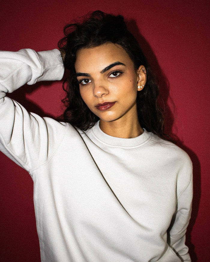 Nothing is hotter... unisex mikina creme