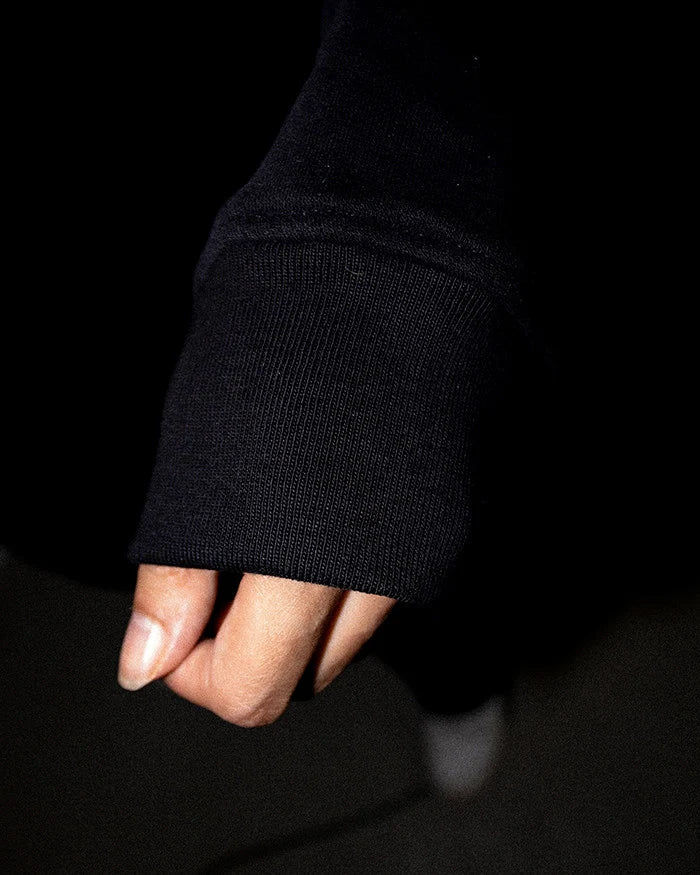 Basics mikina s kapucňou unisex čierna